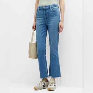 Paige Claudine Bootcut Fray hem Jeans 31 12